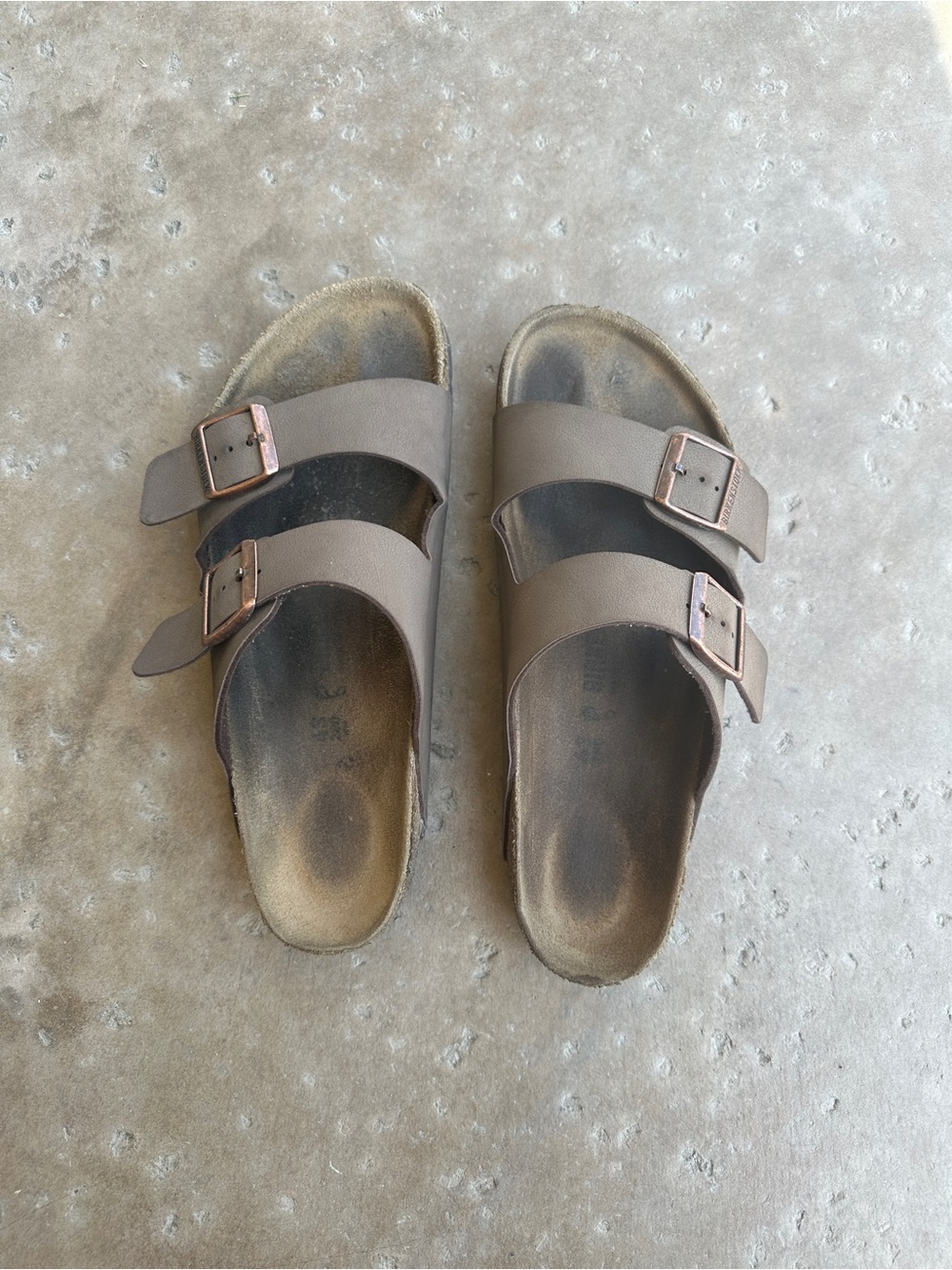 Birkenstock Arizona Two Strap Sandals EU 43 Brown/Taupe